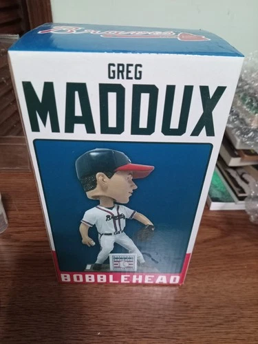 Greg Maddux Braves MLB Bobblehead Collectible Figure with Original Box