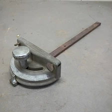 Vintage Craftsman 113 10" Table Saw Push Through Miter Gauge, 3/4" x 3/8" Bar