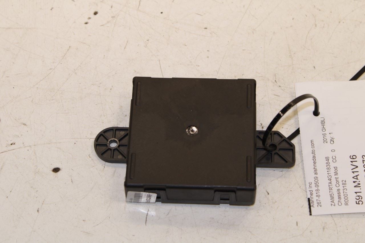 2015-16 Maserati Ghibli S Q4 3.0L Rear Passenger Right Side Door Control Module