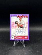 2020 Topps Brooklyn Collection Jack Flaherty Auto Purple /10