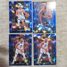 select  2024-25 Warriors #7 #27 #302 4 Cards Steph Curry Draymond cracked ice 