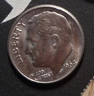 4 Silver Roosevelt Dimes 1964