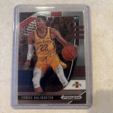 Tyrese Halliburton RC 2020-21 Panini Prizm Draft Picks Rookie Base #50 Pacers