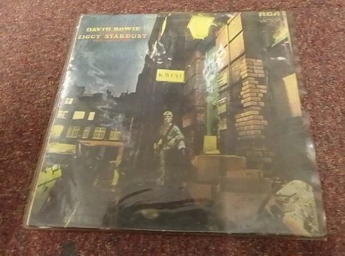 Vintage David Bowie Ziggy Stardust Vinyl 1972