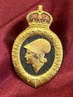 WW1 Volunteer Training Corps VTC Central Association Enamel Lapel badge