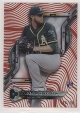 2018 High Tek Pattern 1 Waves/Diagonals Red Rainbow Foil 8/10 Paul Blackburn s3g