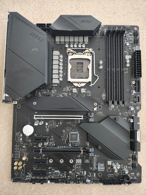 MSI MPG Z490 Gaming Plus Intel Motherboard Sockel 1200  DEFEKT | DEFECTIVE 