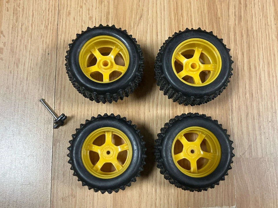 Новый яркий RC запасные колеса и шины комплект 3 дюйма диаметр - Изображение 3 из 4