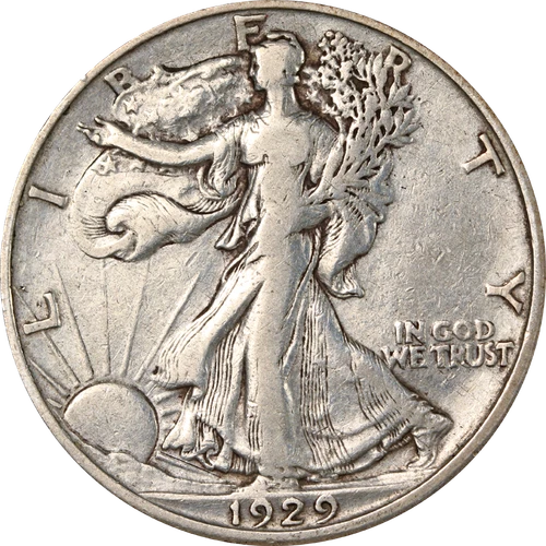 1929-S Walking Liberty Half