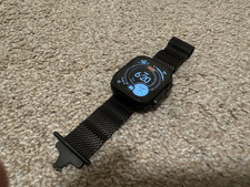 Apple Watch Ultra 3 GPS LTE 49MM Black Titanium Milanese grade 5 loop band L