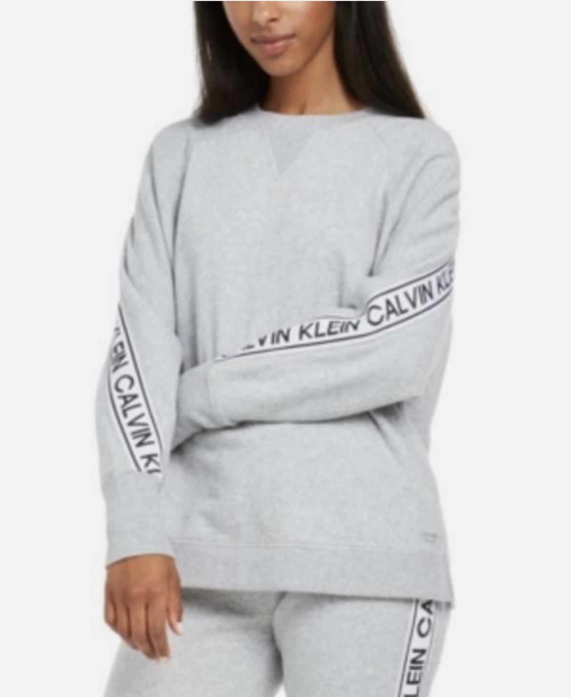 CK Performance Womens Silver  Logo   Sweatshirt c… - image 1