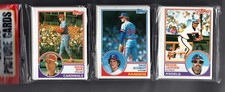 1983 Topps Rack Pack Reggie Jackson Top Fingers SV Back (B) ....JP83TRRJTRFB