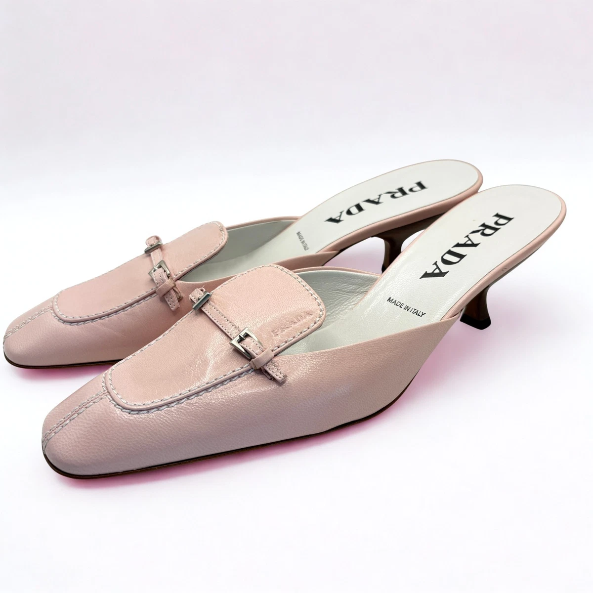 PRADA Low (1-1.9 in) Heel Height Kitten Heels for Women for sale
