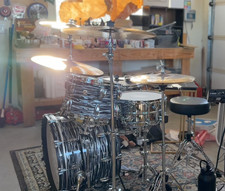 Ludwig Classic Maple Fab 3 Kit (EXCELLENT CON...