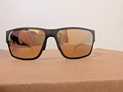 Gatorz Eyewear Delta Men's Sunglasses, Polarized Lens - Blackout