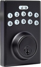 Amazon Basics Contemporary Electronic Keypad Deadbolt with Keyed Entry