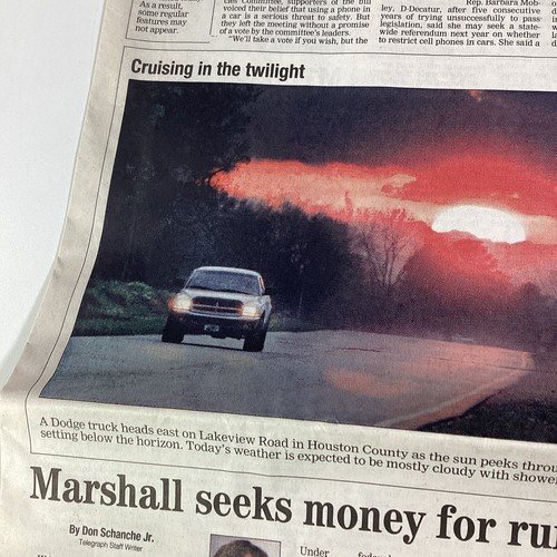 Macon Georgia Telegraph Newspaper March 20, 2003 Local Houston Pender - Picture 5 of 22