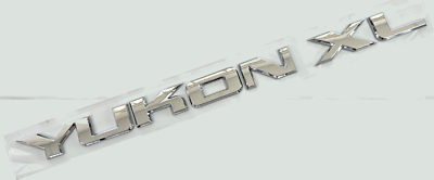 Chrome Liftgate Emblem Badge For GMC Yukon – Front Or Rear Trunk Door Replacement