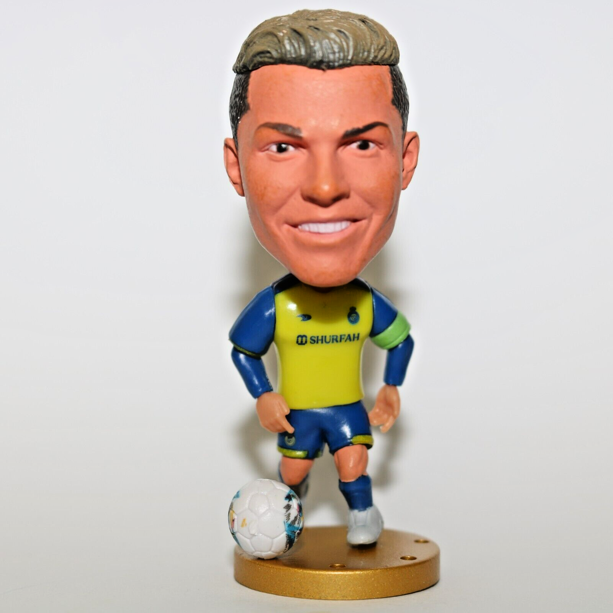 Soccerwe Football Figure - Cristiano Ronaldo CR7 - Al-Nassr FC