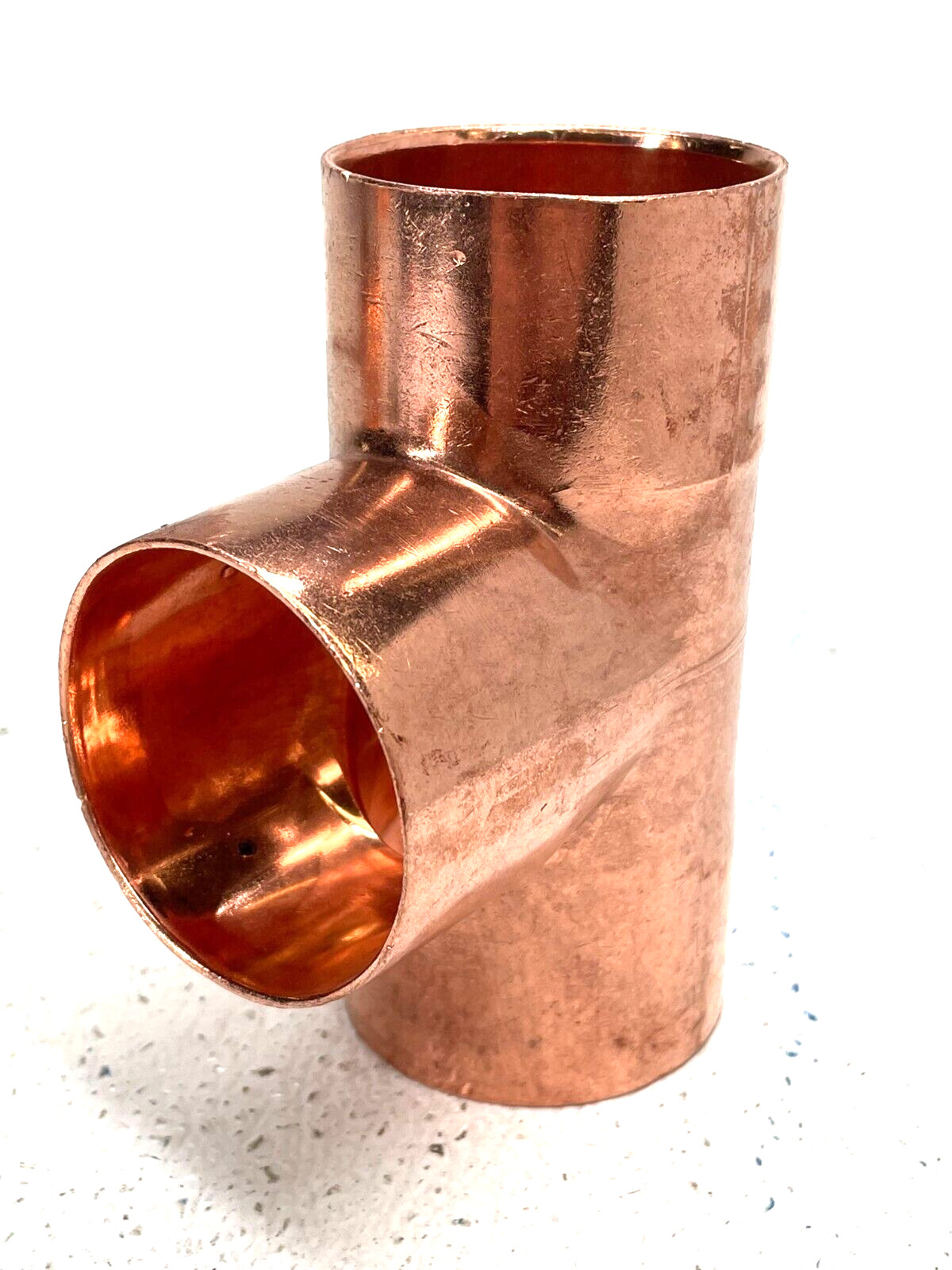2" CTS Solder Joint Copper Tee Fitting