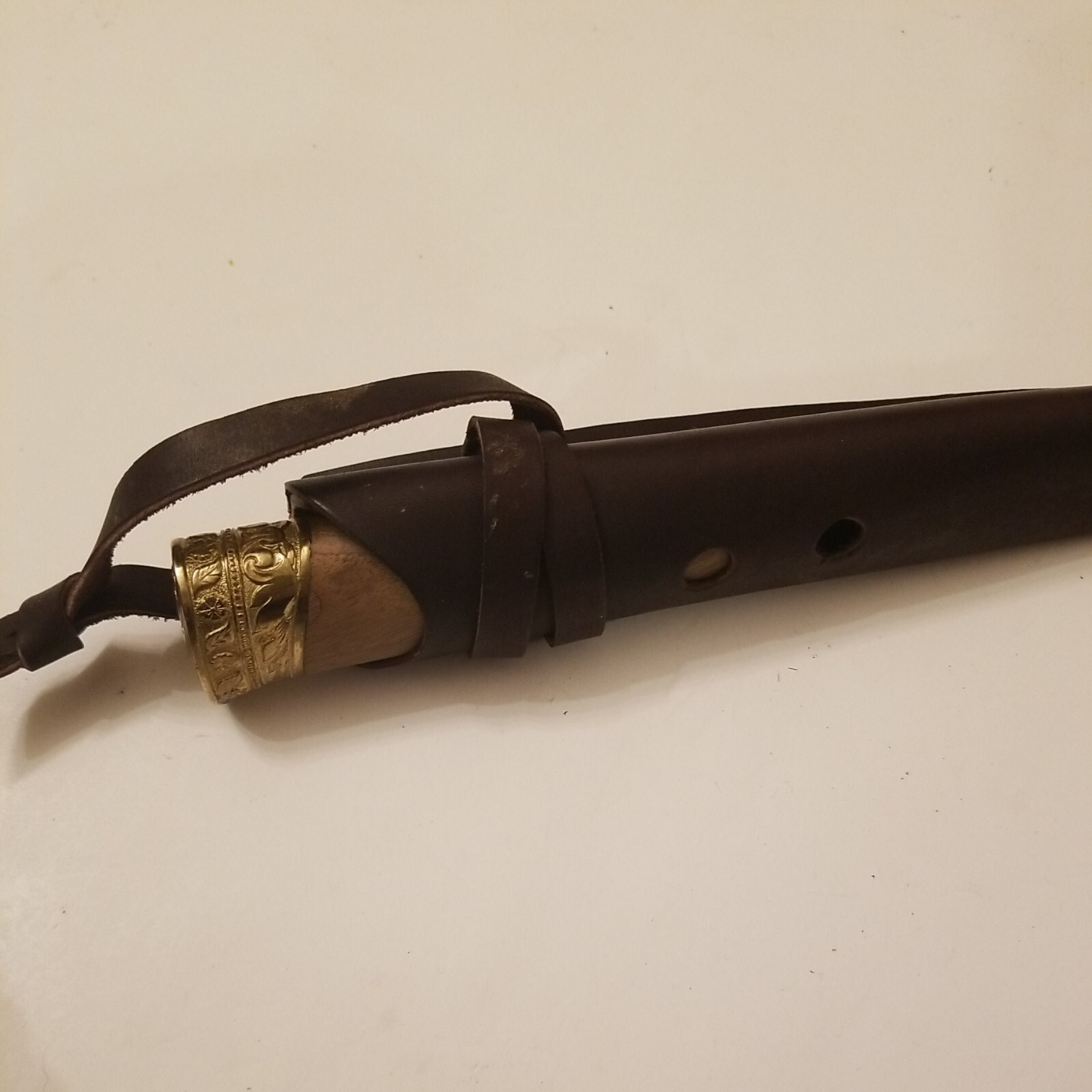 Kizlyar Bychak Hunting Knife Stainless Steel AUS8 Walnut Handle with