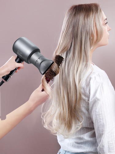 Secador de Pelo KIPOZI Profesional 1875W Difusor 2 Velocidades 3 Ajustes  Gris - MegaVenta