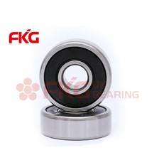 Lot of 2 PCS, 6301-2RS Premium Rubber Sealed Deep Groove Ball Bearing, 12x37x12,