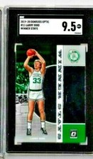 2019 Donruss Optic Larry Bird Winner Stays SGC 9.5