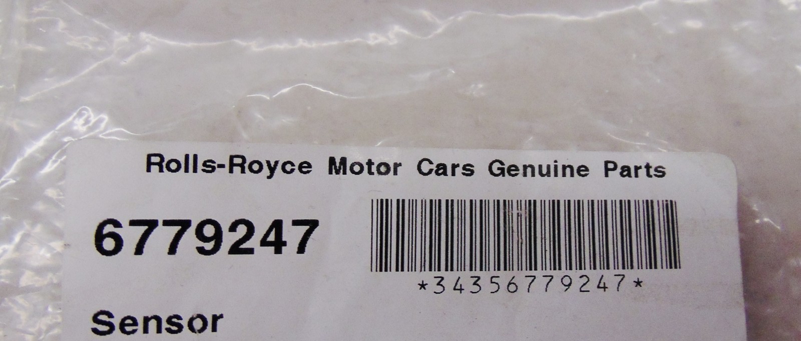 ROLLS-ROYCE PHANTOM FRONT BRAKE PAD WEAR SENSOR OEM # 34-35-6-779-247