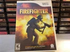Real Heroes: Firefighter (Nintendo Wii, 2009) Video Game Complete W/ Booklet