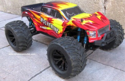 Wolverine Pro RC Truck Brushless Electric 1/10 4WD LIPO 2,4G 1 Yr Warranty