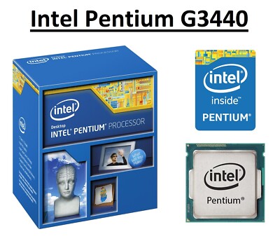 Intel Pentium G3440 SR1P9 Dual-Core-Prozessor 3,3 GHz, Sockel LGA1150, 53 W CPU