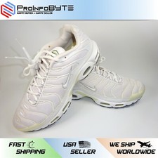 Nike Air Max Plus TN Tuned White / Size US 12 / No Box 604133-139 / Excellent
