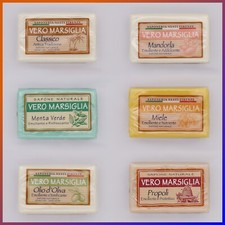 Saponetta profumata Marsiglia vegetale 150 g Miele Menta Propoli Oliva Mandorla