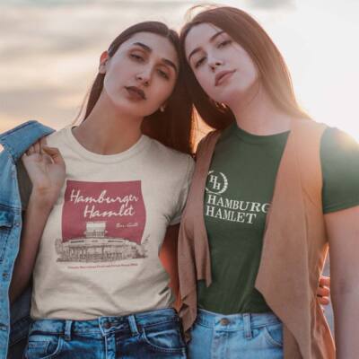 Hamburger Hamlet Unisex Retro T-shirt - Bygone Brand Tees