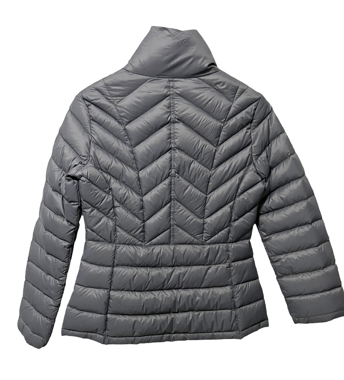 Michael Kors Women’s Gray Down Puffer Coat Jacket Pac… Gem