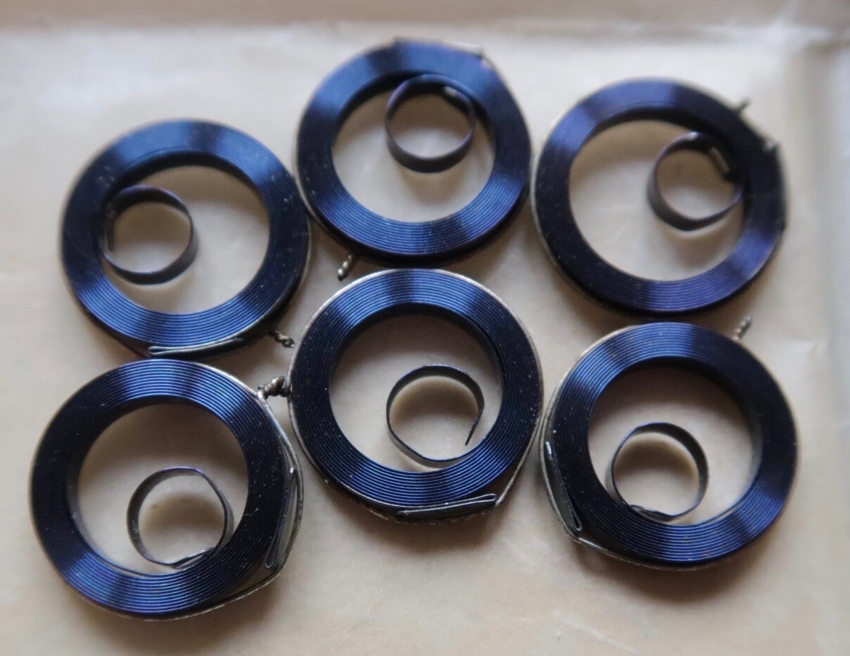 Ressort De Barillet Pour Montre – Hauteur 1,8mm, Diamètre 12mm – Tena Butty – Neuf Sans étiquette – Origine France
