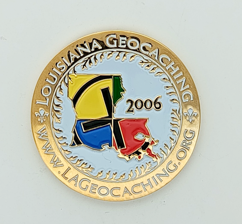 2006 LOUISIANA GEOCOIN UNACTIVATED AND TRACEABLE - Picture 2 of 3