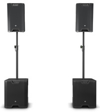 2x LD Systems ICOASUB15A Powered 15 Bass Subw...