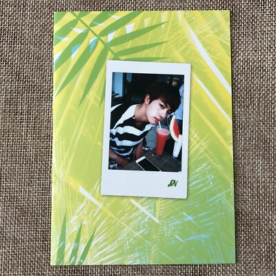BTS JIN [ 2017 Summer Package Selfie Book ] Official Photobook