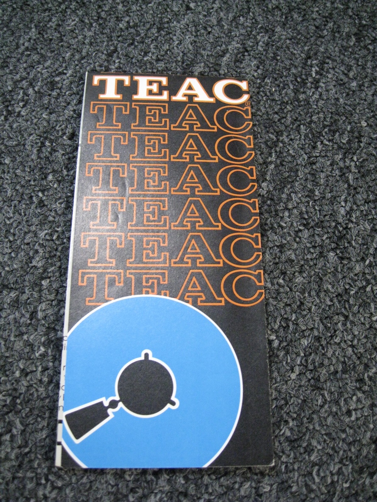 🇺🇸 😃 🎶 🔥  vintage teac brochure