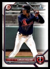 2022 Bowman #BP-1 Carlos Aguiar