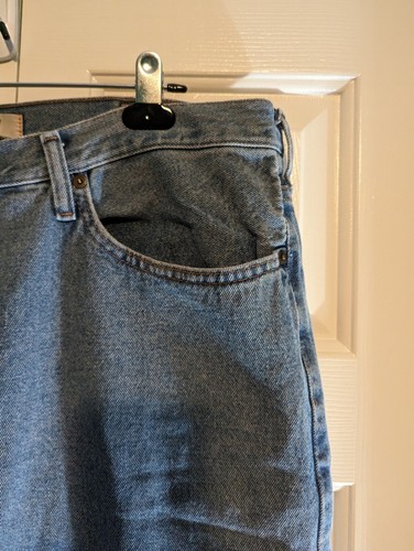 Pantalones de mezclilla para hombre Urban Up Pipeline azul 38x30 pierna recta - Imagen 4 de 11