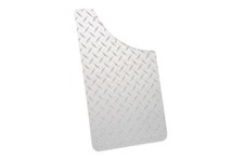 Dee Zee - Silver Diamond Plate Mud Flaps For Chevrolet Chrysler Dodge Dz1808