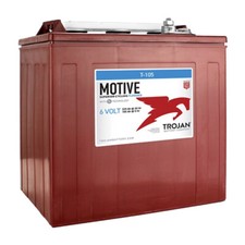 Trojan T-105 GC2 6V 225Ah Deep Cycle Flooded Lead Acid Battery