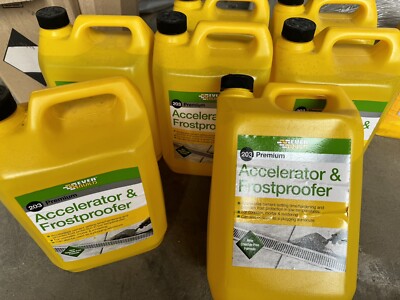 X 20 Liter Beschleuniger und Frostschutzgerät Everbuild 203 Kostenlose Lieferung