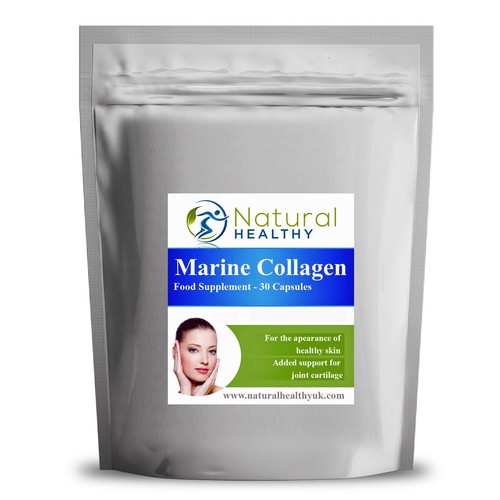 60 Pure Marine Collagen 600mg Pills Natural And Healthy UK Diet