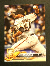 2018 Topps, San Francisco Giants - REYES MORONTA (RC) - Dominican Republic