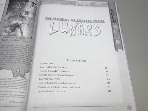 Exalted Second Edition - The Manual of Exalted Powers Lunars (White Wolf Games) - Picture 5 of 12