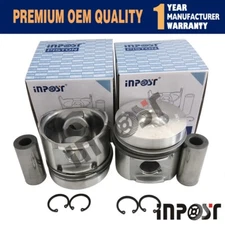 New STD 2 set Piston Kits & Ring Set for Deutz F2L1011F F2L1011 Engine 91mm